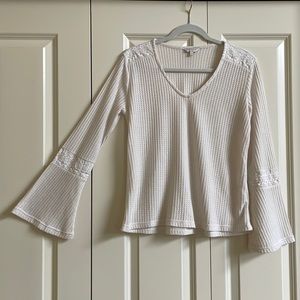 Lucky Brand Small Ivory/Cream top